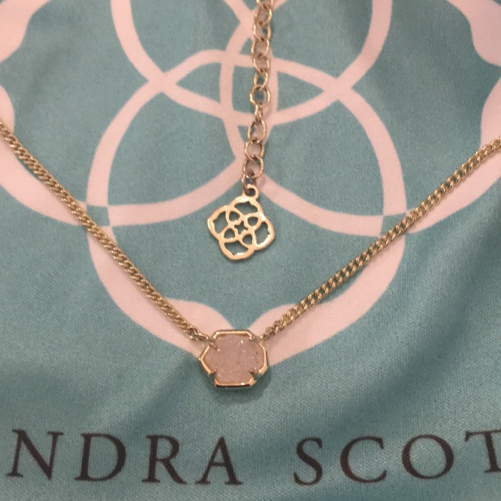 Kendra Scott Mabel in Gold Iridescent Drusy